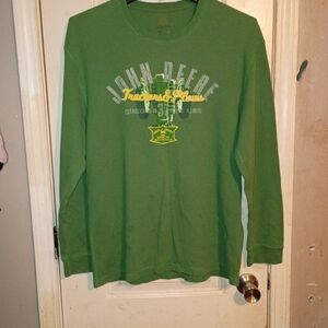 John Deere Kids' Green Long Sleeve Tee